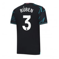 Echipament fotbal Manchester City Ruben Dias #3 Tricou Treilea 2023-24 maneca scurta